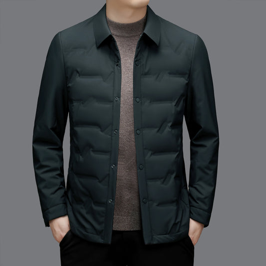 High-quality, fashionable and stylish 50-down lightweight down jacket for men's casual autumn and winter, a new thin coat