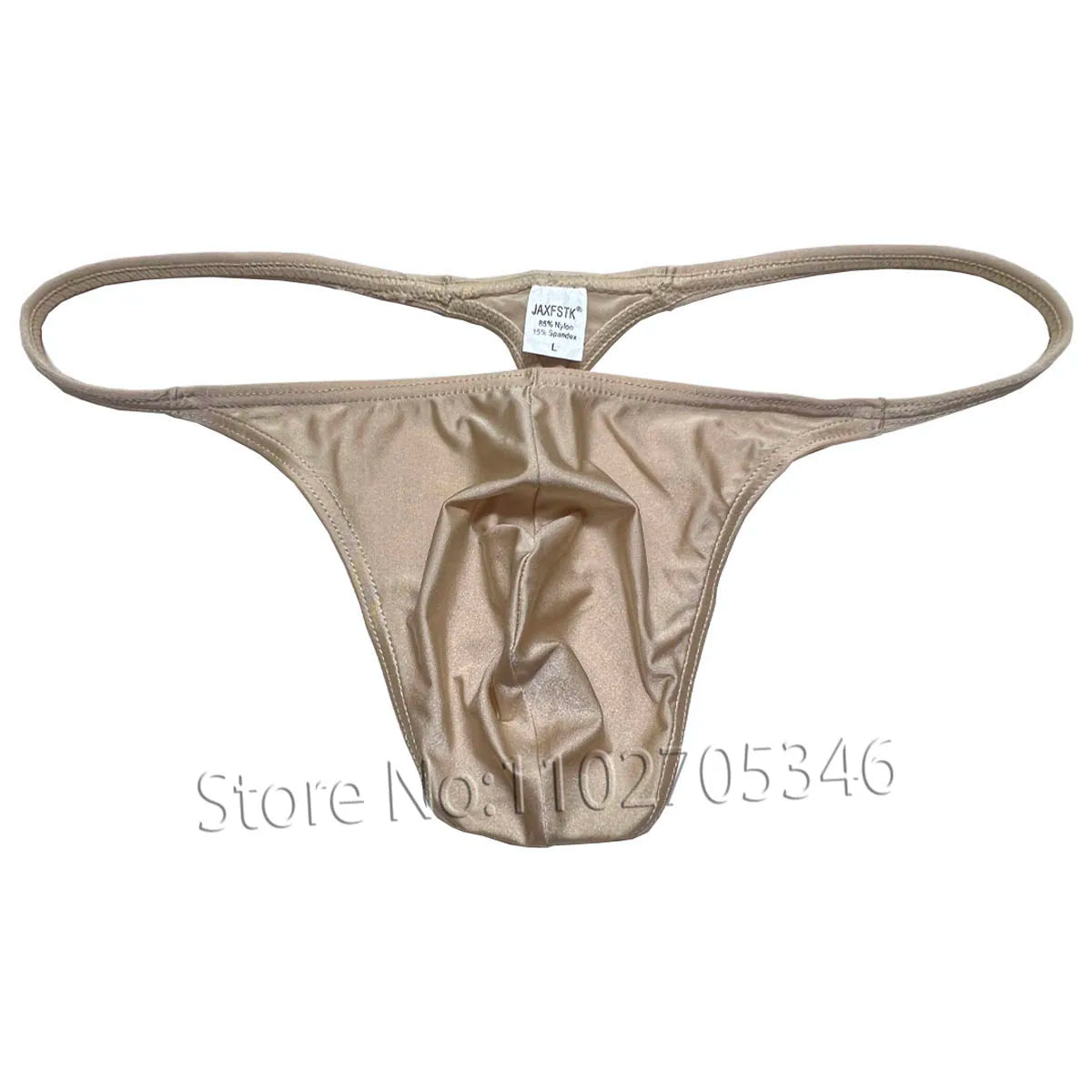 Cheeky Men's Thong Gloss Slip Tangas Soft Shiny G-strings Underwear Silky Smooth Bikini Bottoms Briefs Jockstrap Sissy Panties