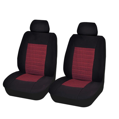 AUTOKING Car Seat Covers Airbag Compatible 2022 NEW Design Universal Size Fit For Most Van Minibus Separated Jacquard Car Seat