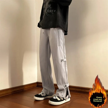 American Casual Workwear Tactical Pants Men's Trendy Brand Functional Punk Heavy Duty Paratrooper Combat Crawler Spring