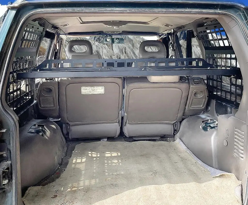 Rear Trunk Cargo Rack Shelf Storage Organizer Hanging Board Molle Panel For Mitsubishi Pajero V21 V31 V33 1991-1999 Car Styling