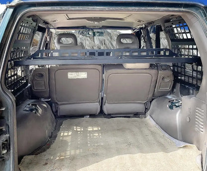 Rear Trunk Cargo Rack Shelf Storage Organizer Hanging Board Molle Panel For Mitsubishi Pajero V21 V31 V33 1991-1999 Car Styling