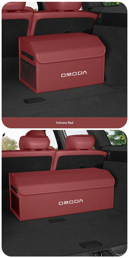 Suitable for Omoda s5 fx 9 EV PHEV C5 E5 C9 7 8plus car trunk storage box folding storage box large capacity storage box
