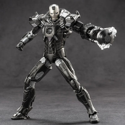 ZD Toys Iron Man MK8 MK34 MK20 MK32 MK31 MK18 MK28 Action Figures Tony Stark Movable Anime Mecha Model Avengers Collection Toys