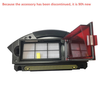 Hepa filter Dust collecting BOX filter bin collector for iRobot Roomba 800  Series 850 860 870 880 robot Vacuum Cleaner parts