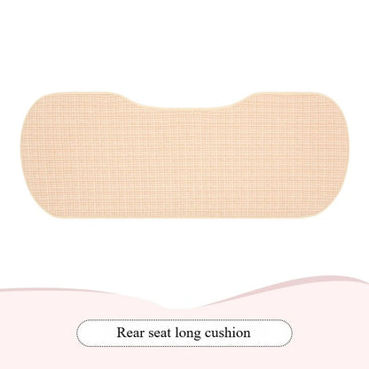 Bear Plush Seat Cushion Cover Universal Skin-Friendly Cute Soft Car Pillow Case Autumn Winter Decorative Seat Accessories