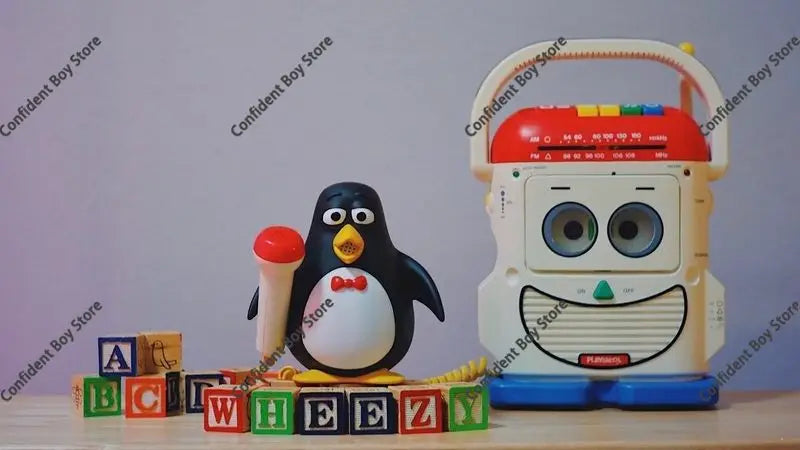 D-KOp Handmade Artist Customized Product Pixar Toy Story Wheezy Rubber Model Toy Squeeze It And It Will Make A Sound