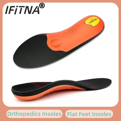 IFitna Plantar Fasciitis Orthopedic Insole Flat Feet Arch Support Orthotic Memory Foam  Shoe Insert Men Women Sport Shock Absorb