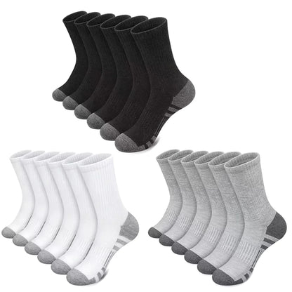 Men's Running Socks 10/30 Pairs Soft Comfortable Summer Sweat Wicking Breathable Basketball Sports Socks for Active Lifestyle