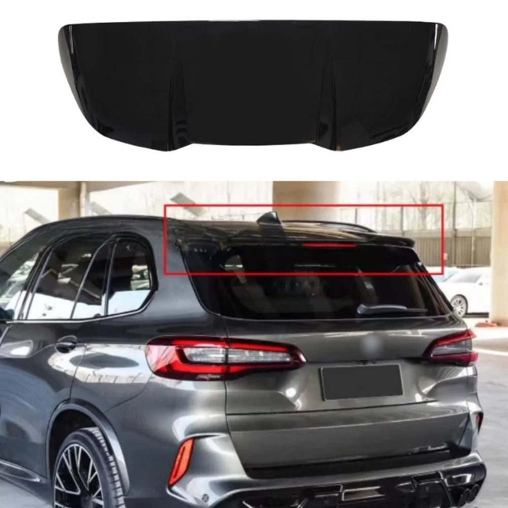 Rear Top Wing Spoiler for BMW X5 G05 2019-2025 Car Roof Lip Tail Fin Guard Board External Decoration Cover Body kits Tuning