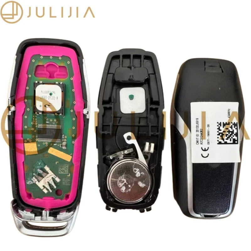 Original for Ford FCC DI DS7T-15K601-DD Mondeo Edge S-Max Galaxy 2014-2018 49 Chip 433 Mhz 3 Buttons Smart Card Remote Car Key