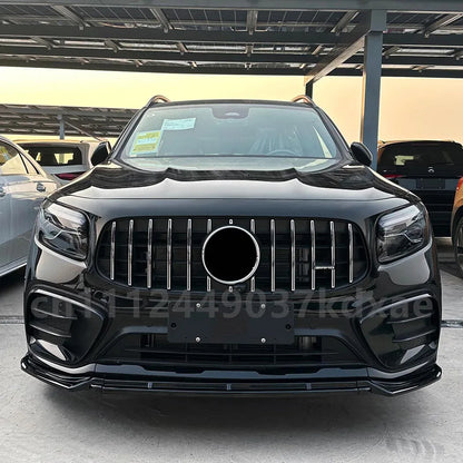 For 2024+ Mercedes Benz GLB X247 GLB220 GLB35 AMG Car Front Lip Spoiler Front Bumper Shovel Spoiler Exterior Body Kits