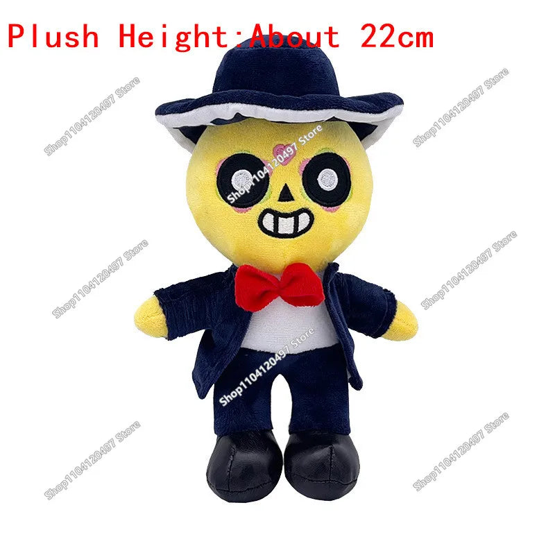 Animation Boys Girls PRIMO Brawler Toy Figures Plushies Leon Spike Shelly Figure Kids Game Toy Figures Birthday Gift