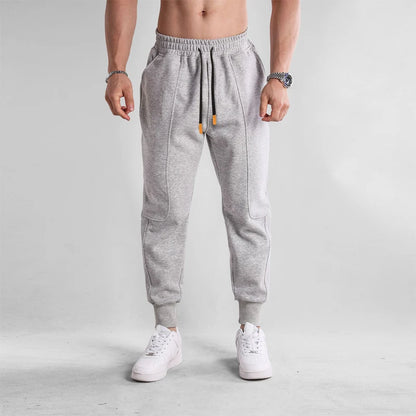 2024 New Men Jogging Long Pants Autumn and Winter Mens Casual Fleece Sweatpants Soft Sports Pants Jogging Pants
