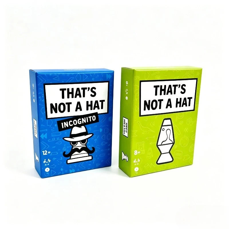 That’s Not A Hat Party Game Set Memory Tabletop Game 3-8 Players Cards for Family Gatherings Interactive Fun Gift