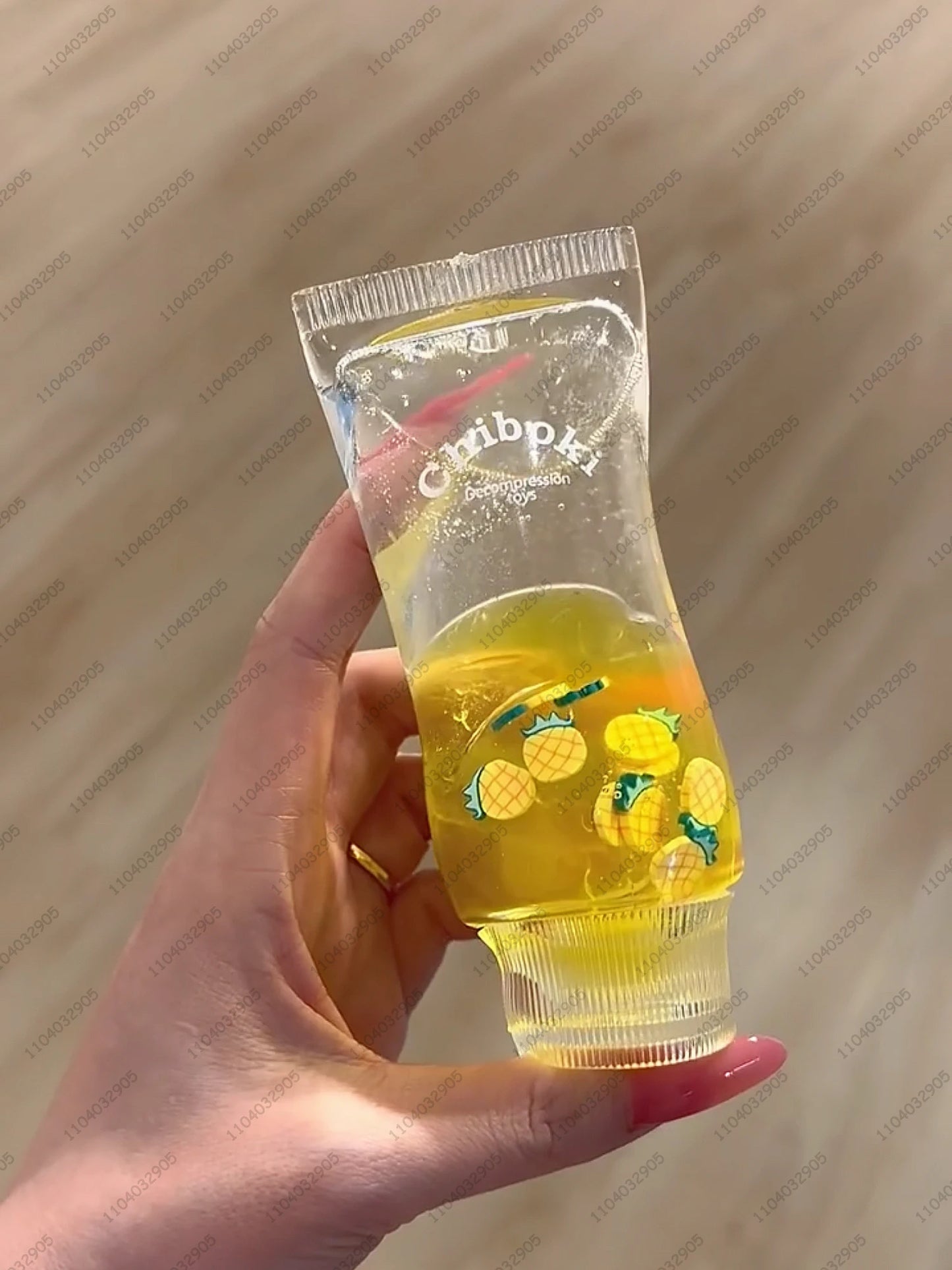 Gem Toothpaste Tube Squishy Toys Gemstone Toothpaste Stress Ball Buttery-Feel ASMR Sensory Anti Stress Fidget Toys for Adults