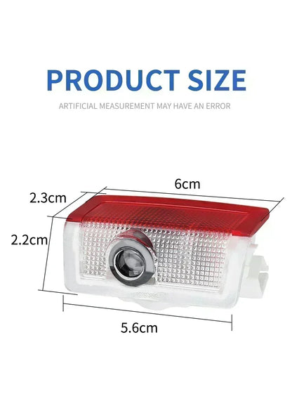 QQ 2pcs Car door welcome light logo Emblem Mercedes Benz AMG A C E GLC GLA GLE GLB Class W177 W205 W212 W213 X253 X156 W166 X247