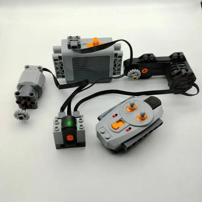 Technical Electronic Building Block MOC Refit Accessories Micro-motor RC Power Functions Parts Creative DIY Car Bricks Kids Toys