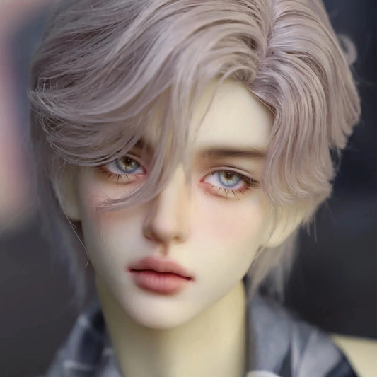 ML Eric 1/3 Ball Jointed Doll Head Divine Gentle Youth Male Faceup Unpainted Resin Head Sculpt Anime Style Doll Toy
