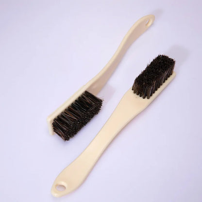 Soft Bristle Horse Hair Shoe Brush for Polishing Shoe Oil Cleaning Brush for Leather Shoes Cleaning Tools