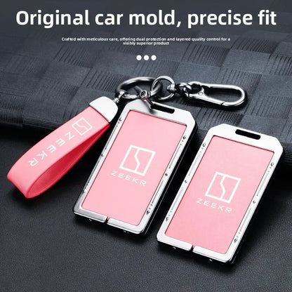 Suitable for ZEEKR Card Keycase 001 9x 7x zeekr 007gt zeekr 009 Automotive NFC Card Pack Protective Shell NFC Card Keychain