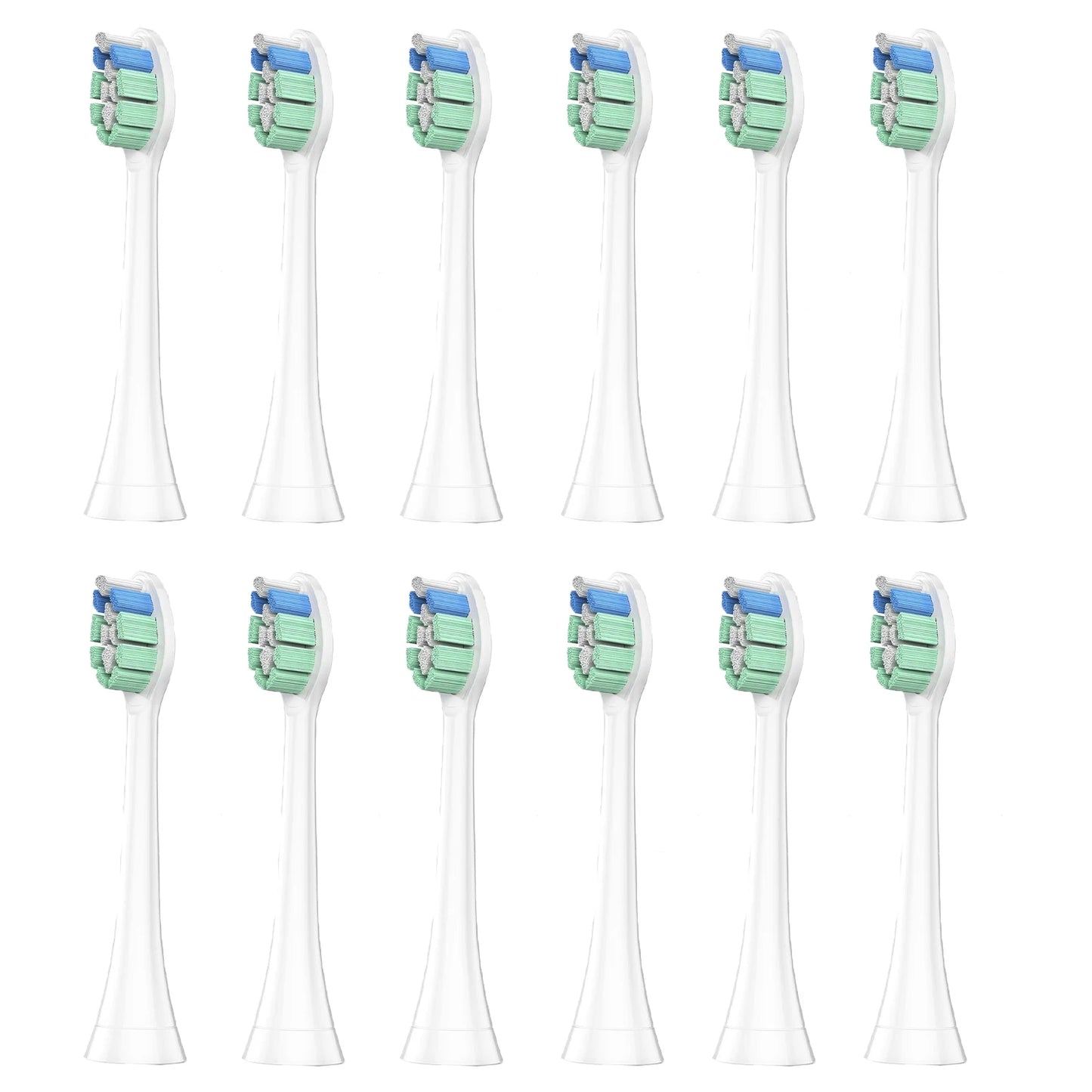4/8pcs Replacement Brush Heads Compatible with Philips Sonicare Electric Toothbrush Brush Head for 2100 4100 5100 6100 7300 9000