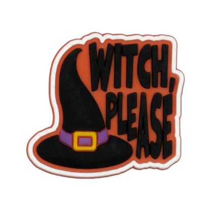 1/40pcs Halloween Shoe Charms Ghost Pumpkin Shoe Decorations Accessories Funny Sandals Pins Gifts for Women Kids Clog Buckles