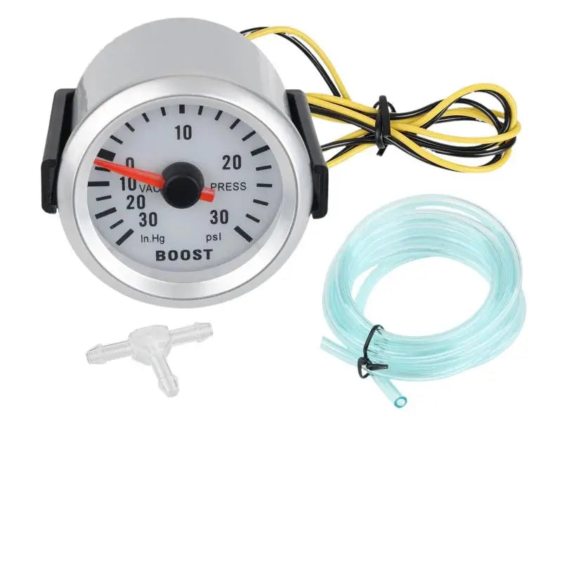 Universal 52mm Turbo Boost Gauge with Digital Display Accurate 0-30 PSI for Car Pressure Monitoring