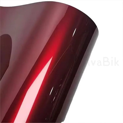 Premium PET PVC High Glossy Liquid Metallic Dragon Blood Red Vinyl Wrap Film Car Motorcycle Air Release Car Change Color Film