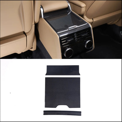 cheya Real Carbon Fiber Car Center Control Panel, Car Inner Door Panel for Land Rover Range Rover Vogue L460 2024+ Accessories