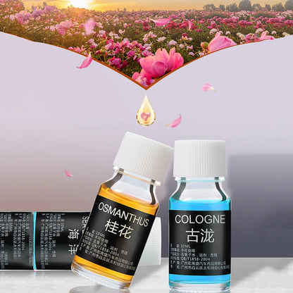 Car Fragrance Car Air Freshener Refill Liquid Perfume Essential Oil Natural Plant Aroma Diffuser Auto Interior Accessories 10ml