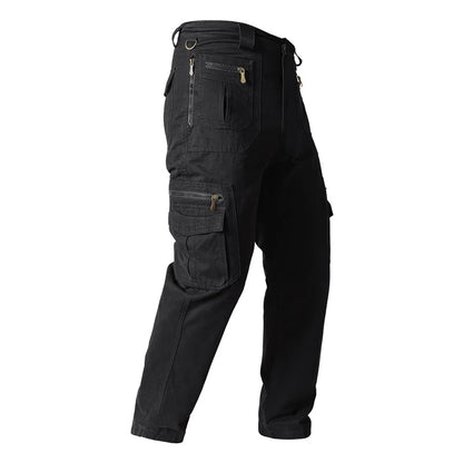 Cargo Pants Cotton Tactical Casual Pants Men Multi-Pockets Casual Pants Traninig Work Trousers For Man 2024 Plus Size 5XL