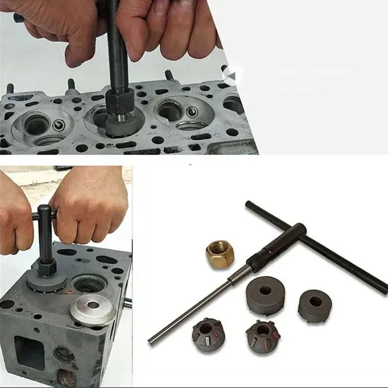 Automotive Valve Seat Reamer Set 17mm-34mm High Quality Valve Seat Repair Tool Grinding Wheel Motorcycle Valve Seat Tool