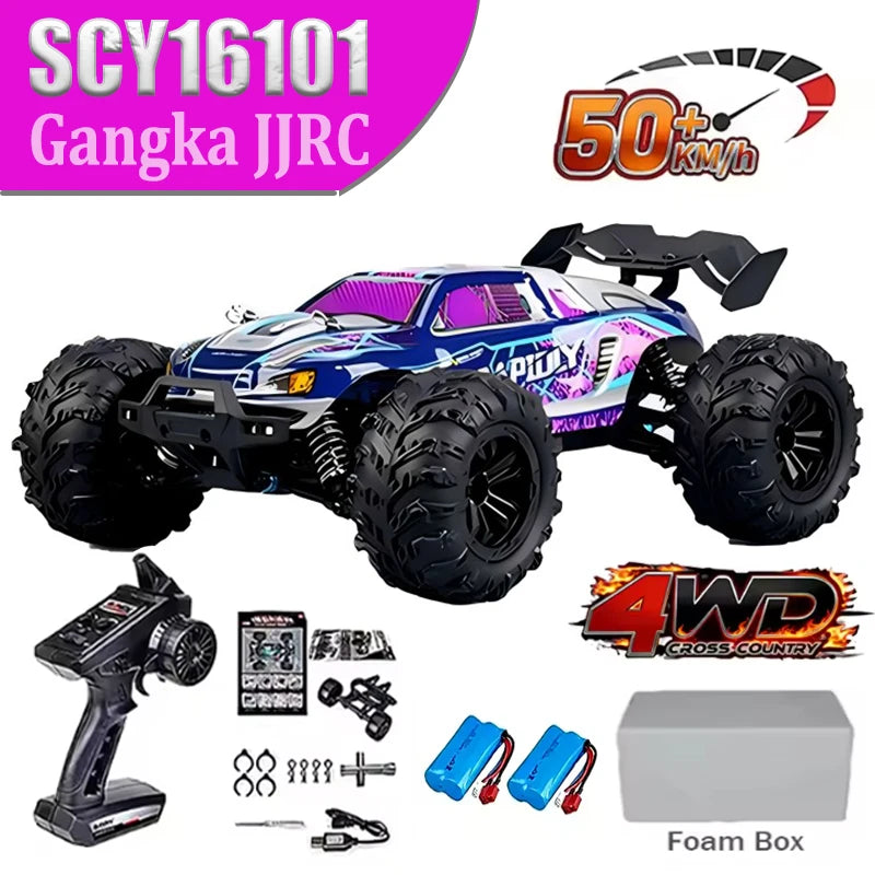 1:16 SCY 16101PRO 16102PRO 16103PRO 4WD Brushless RC Car 70km/h High Speed Off Road Racing Car Remote Control Toy Car Gift
