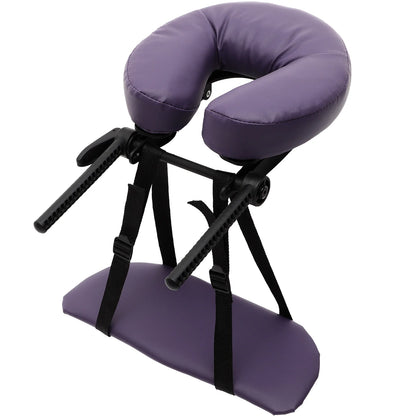 1 set Massage Headrest Pillow Face Bed Rest Ergonomic Neck Support Sponge Beauty Salon Cushion Head Bracket For Table Bolster
