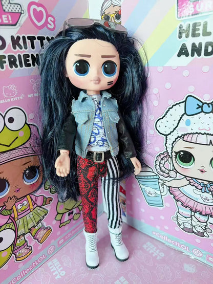 LOL Doll 25cm Extra Large Sister OMG Fashion Doll Little Brother Joint Removable Dress DIY Stylist No Packaging Box