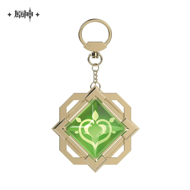 Sunsyea Genshin Impact Official Merch miHoYo Original Authentic Eyes of God Keychain Mondstadt Liyue Inazuma