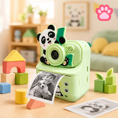 Instant Print Selfie Digital Camera CMOS Sensor USB Rechargeable Creative Camera Perfect Birthday Christmas New Year Gift