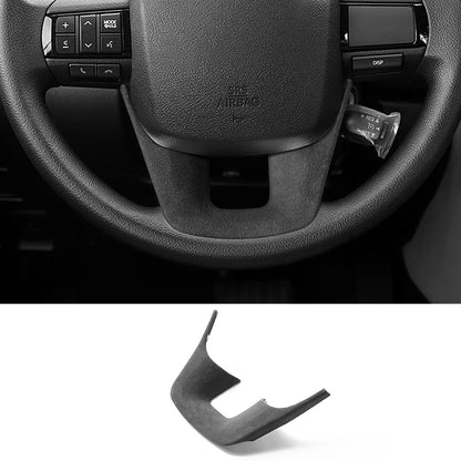 Made of Alcantara For Toyota Hilux / Fortuner Standard Sport Version Car Steering Wheel Boot Cover Interior Tuning Accessories