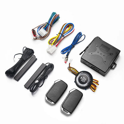 Car Alarm keyless entry start Systems Remote Central Door Lock Keyless System Auto Car SUV Anti-theft Tunning parts PKE