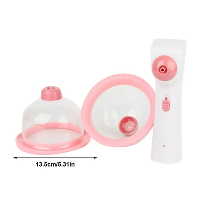 Electric Breast Machine Rechargeable Sagging Chest Massage Pump Electric Cupping Device Firming Chest for Women Family Lover