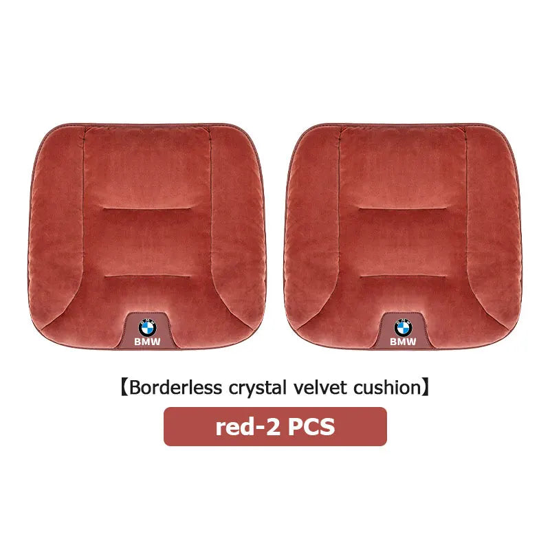 For BMW 3D Flannel Car Seat Cover Winter Warm Seat Cushion Anti Slip Auto Front Chair Seat Pad E90 E60 E46 E39 F30 F10 E87 X3 X4
