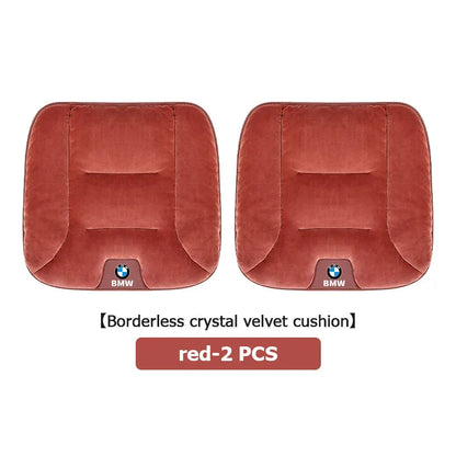 For BMW 3D Flannel Car Seat Cover Winter Warm Seat Cushion Anti Slip Auto Front Chair Seat Pad E90 E60 E46 E39 F30 F10 E87 X3 X4