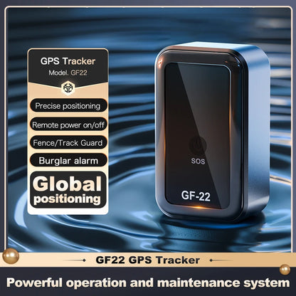 GF22 Mini GPS Tracker Real-time GPS Tracking Device Magnetic Vehicle Locator Portable GPS Locator Anti-theft Alarm Position APP