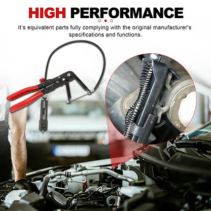 Clamping Pliers Bendable Hose Clamps Cable Type Flex Cable Long Auto Hose Clamps Straight Hose Bundle Removal Auto Repair Tools