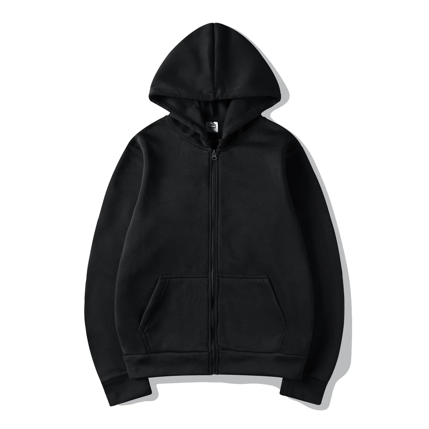 Men's and Women's Universal Warmth Trendy Zippered Hooded Sweatshirt - Fall/Winter Style - Men's - New Long-Sleeved Hooded Sport