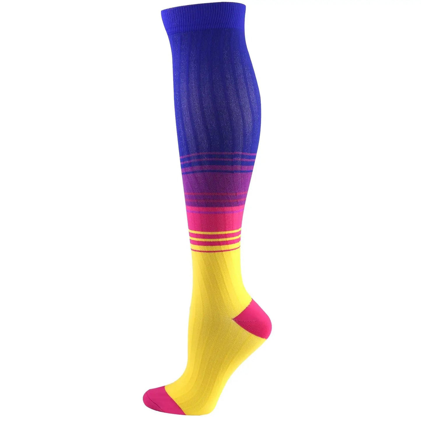 58 Styles Compression Socks 30 Mmhg Heart Star Stripe Socks New Unisex Golfs Tube Thigh Men Outdoor Long Pressure Stockings