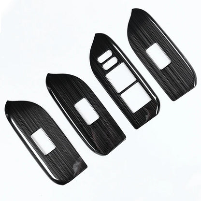 For 2010-2021 Toyota Land Cruiser Prado 150 Interior Modification Accessories Glass Button Panel FJ150 J15 Car Door Handle