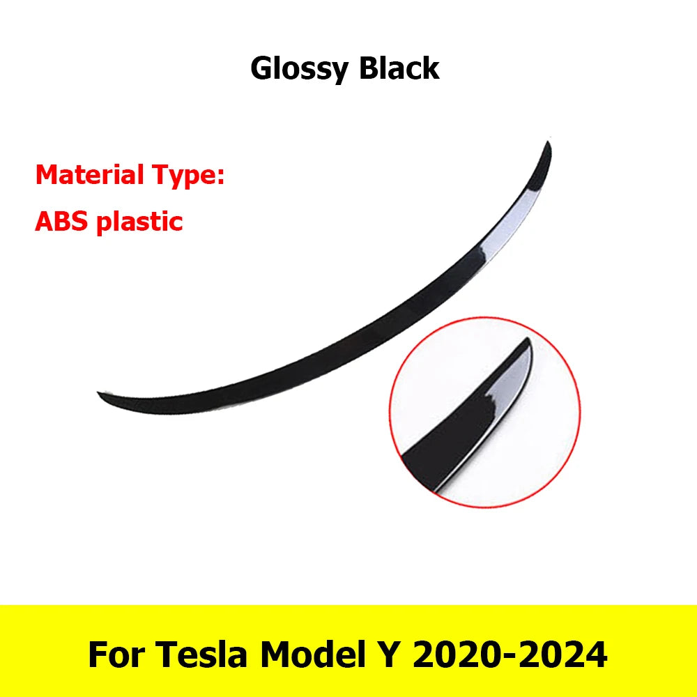 Car ABS Spoiler Carbon Fiber For Tesla Model 3 Highland 2025-2026 Original High-performance Exterior Model3 Model Y Accessories