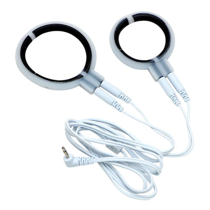 Electric Shock Bdsm Cock Sheath Ball Stretcher Host Cable E-stim Penis Ring Electro Sex Toy for Men Glans Testicle Loops Massage